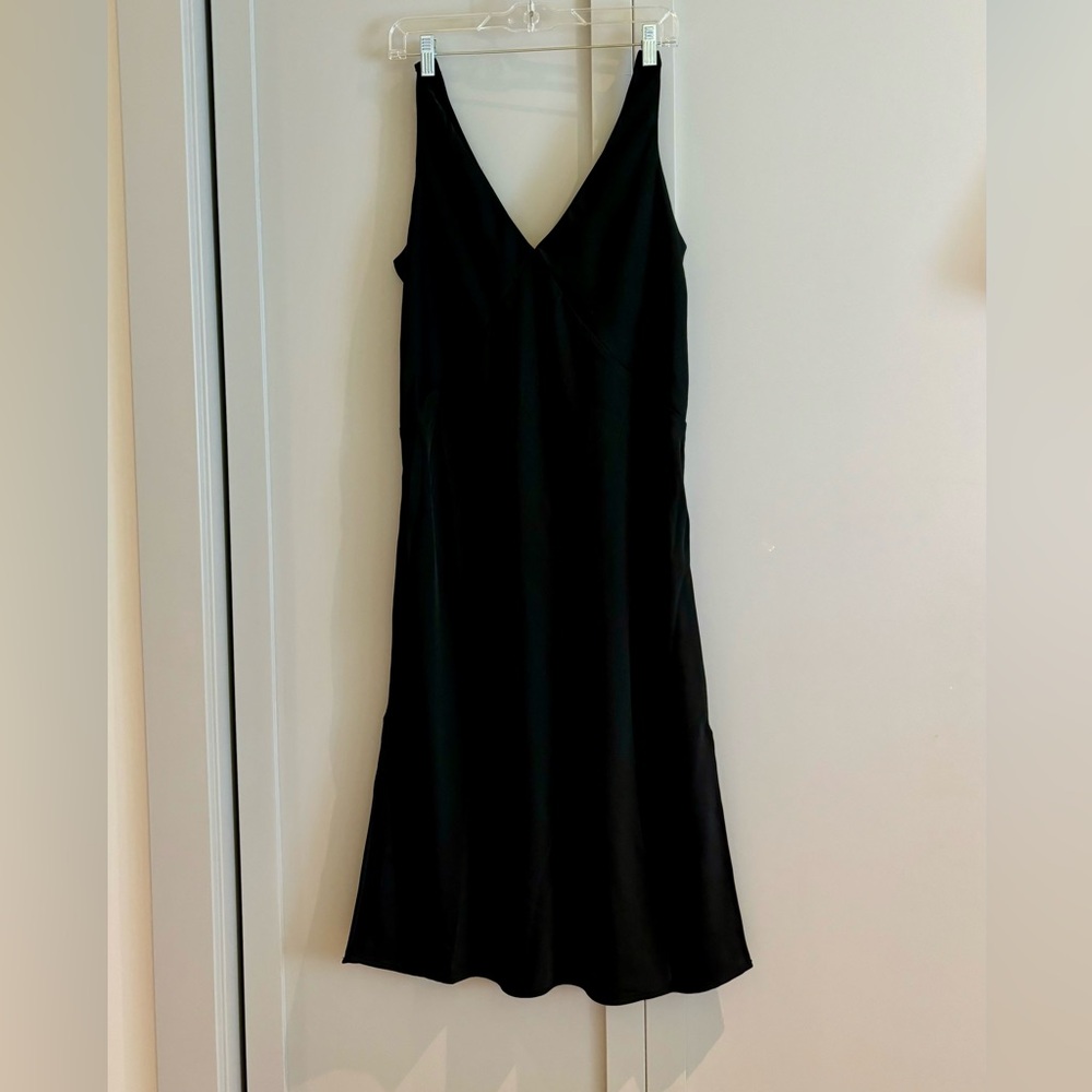 A New Day Midi Slip Dress Black Size M